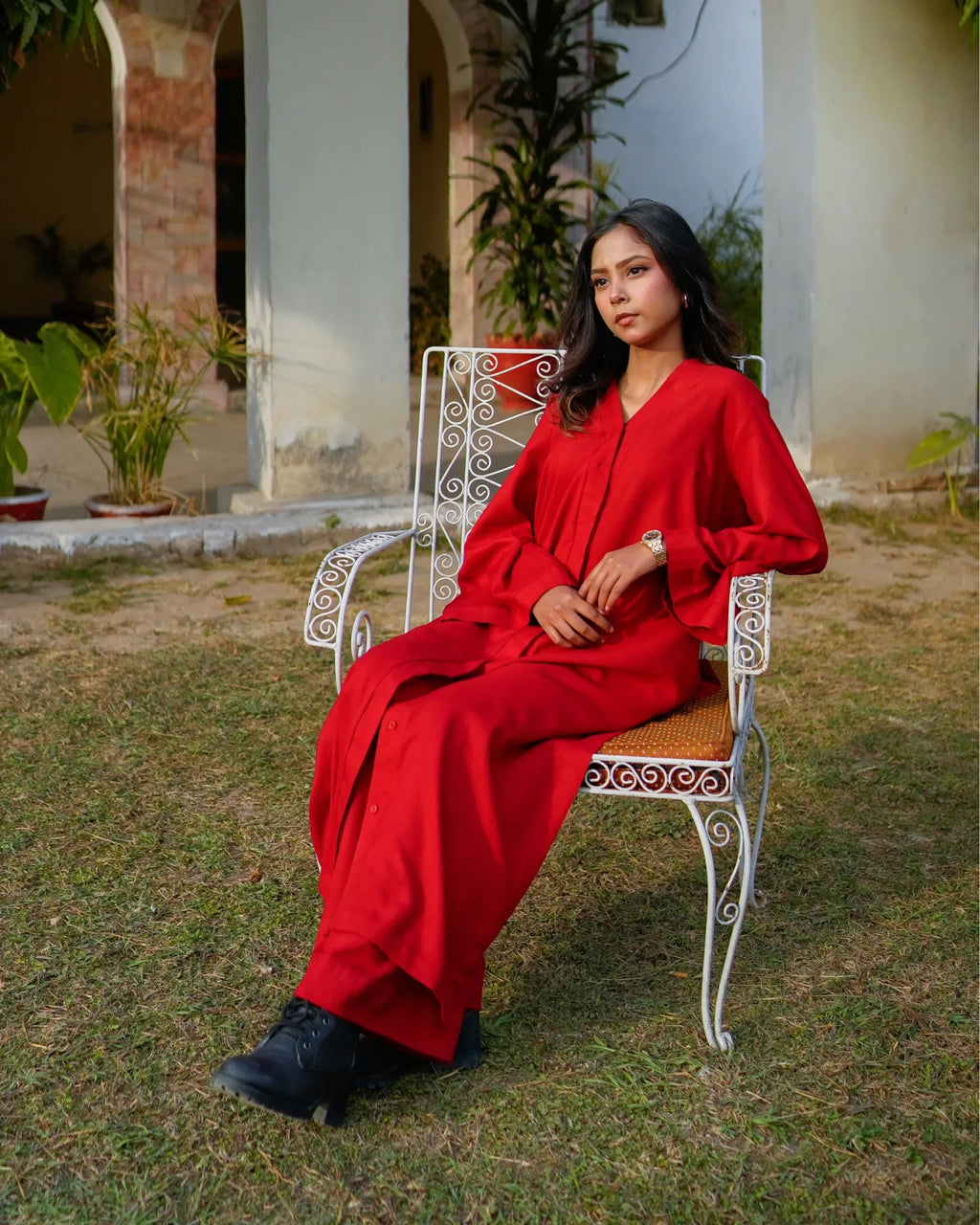 Red Co-ord