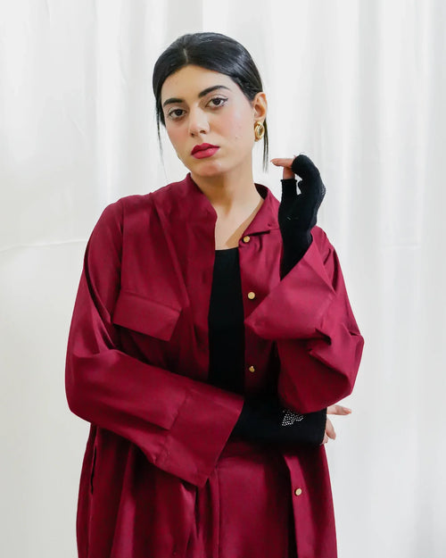 Burgundy Co-ord