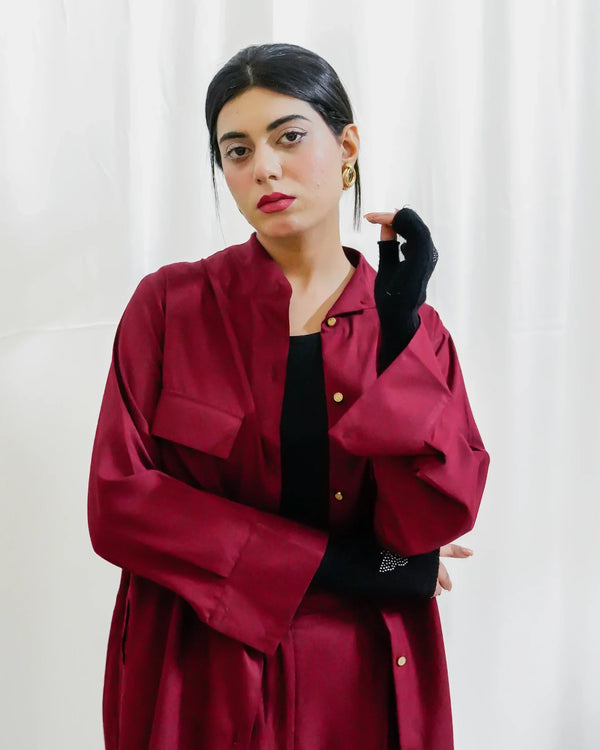 Burgundy Co-ord