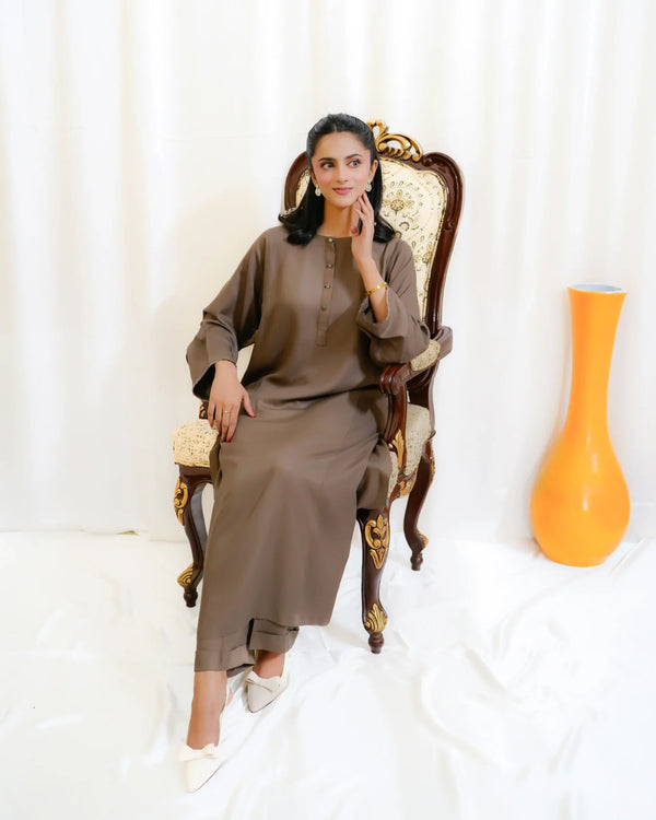 Grey Kurta