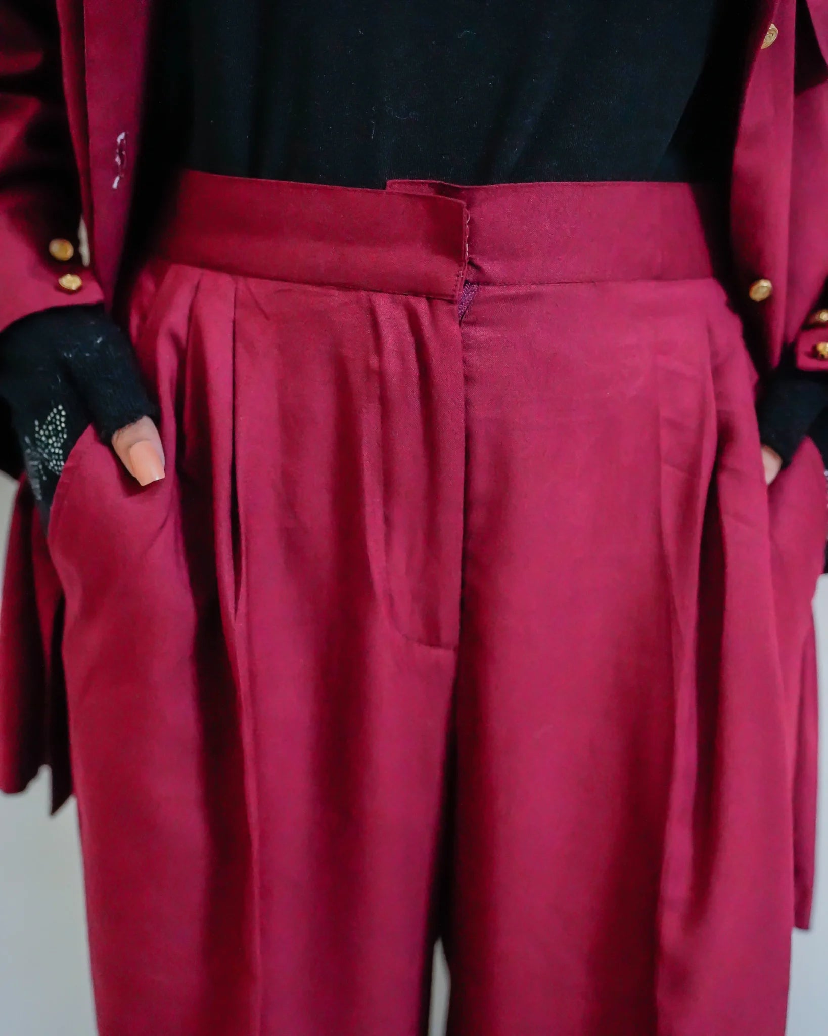 Burgundy Co-ord