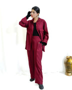 Burgundy Co-ord