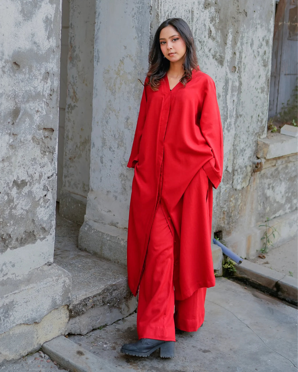 Red Co-ord