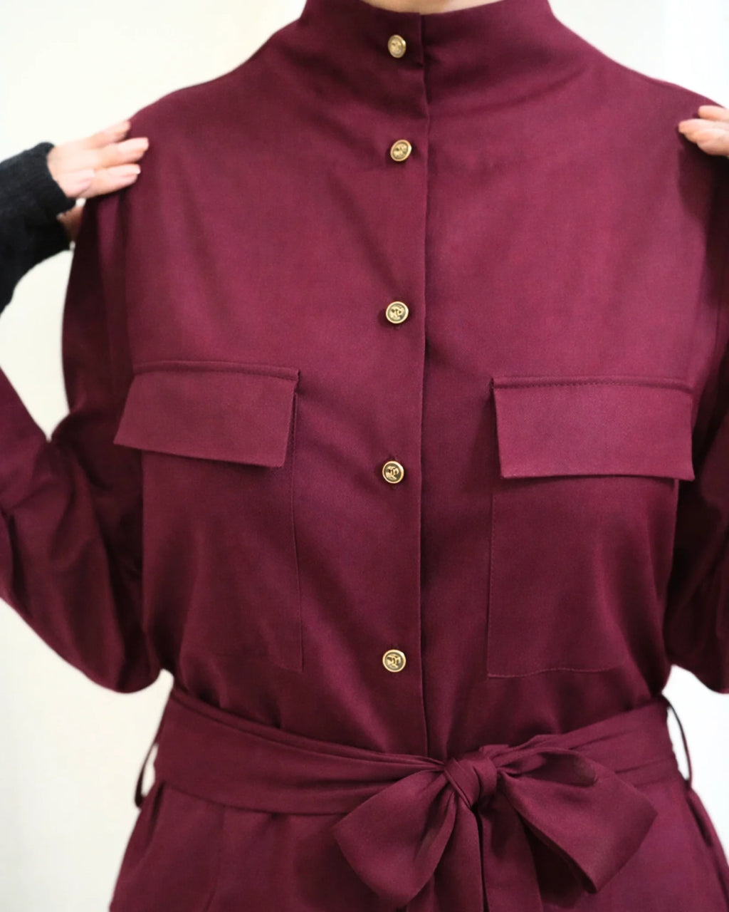 Burgundy Co-ord