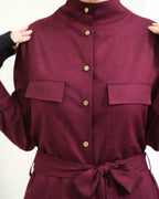 Burgundy Co-ord