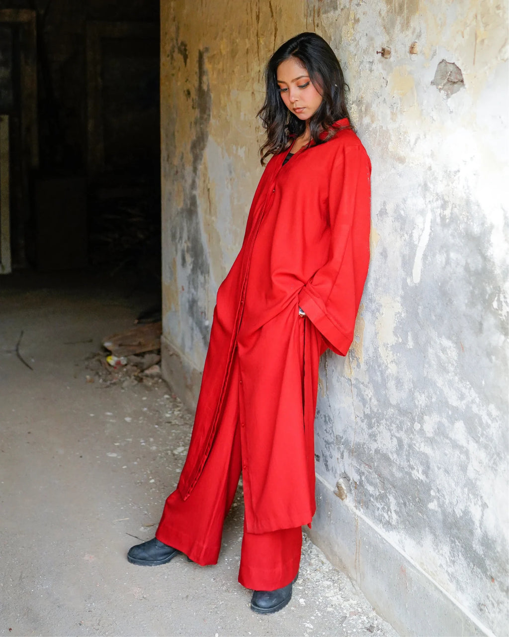 Red Co-ord