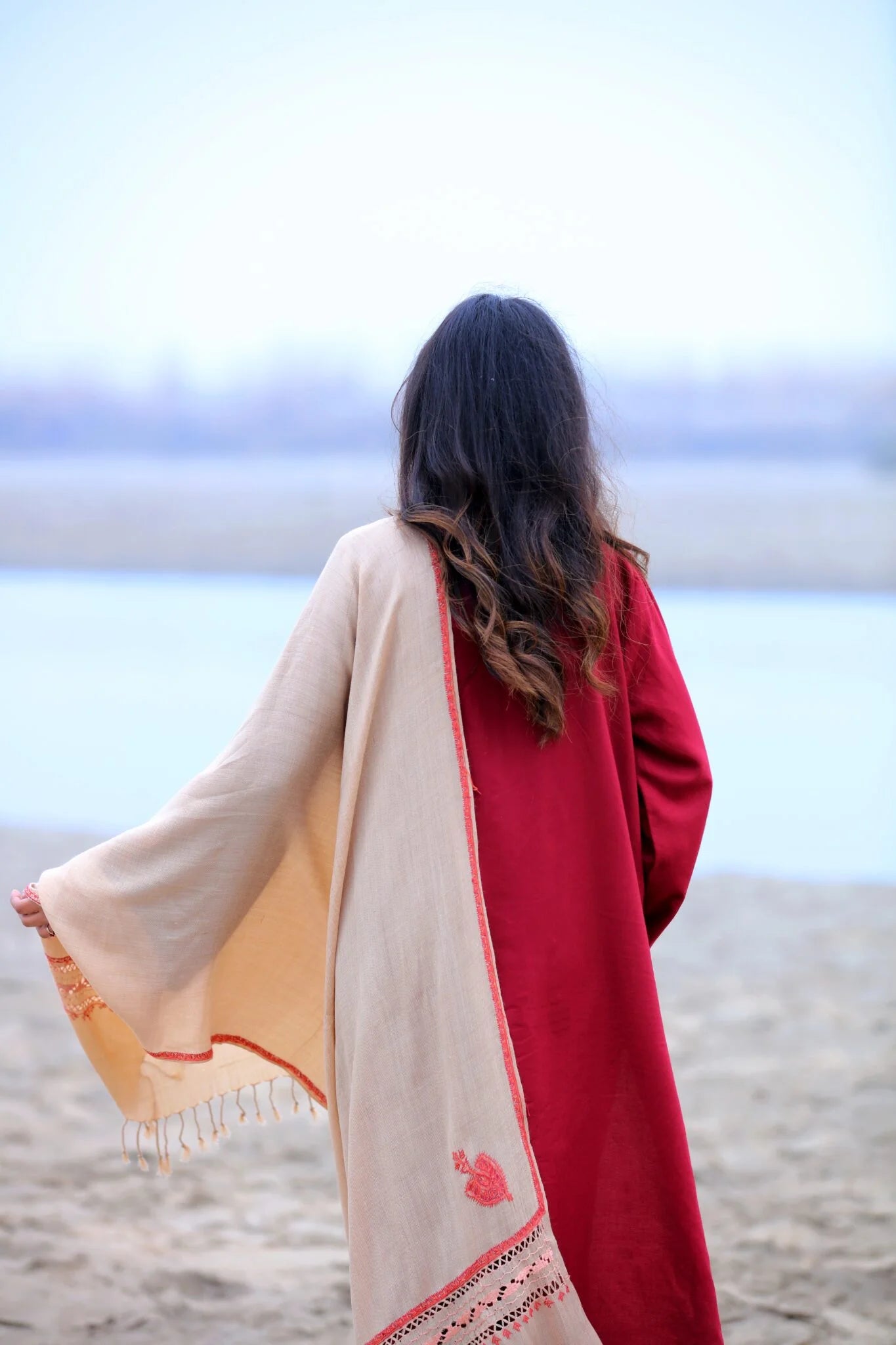 Burgundy Wine Three Piece