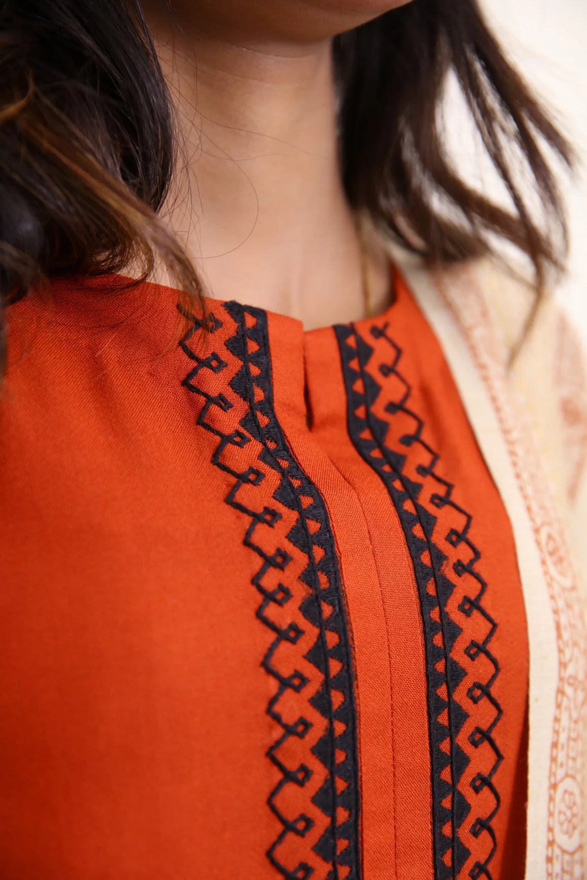 Rust Three Piece