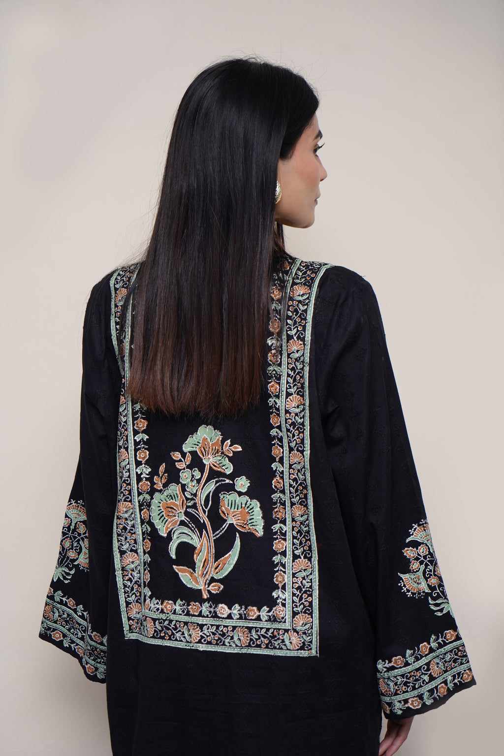 Midnight Chikankari