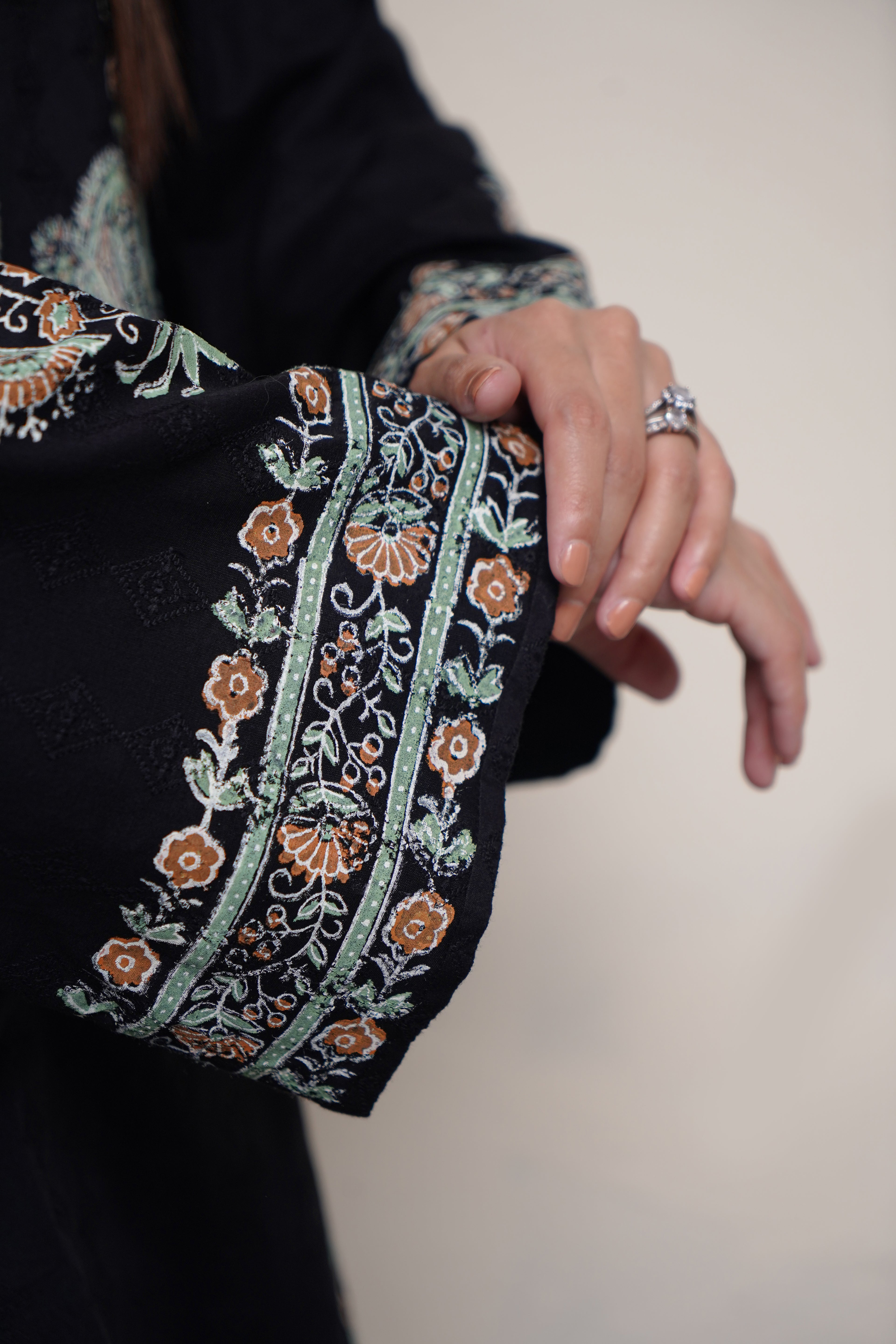 Midnight Chikankari