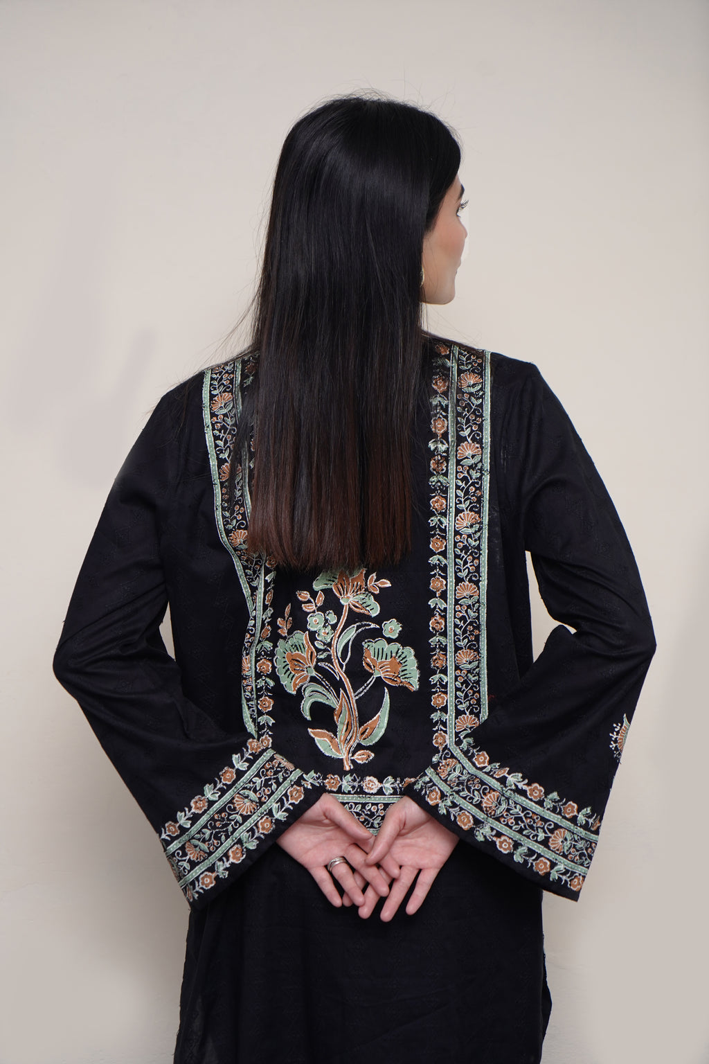 Midnight Chikankari