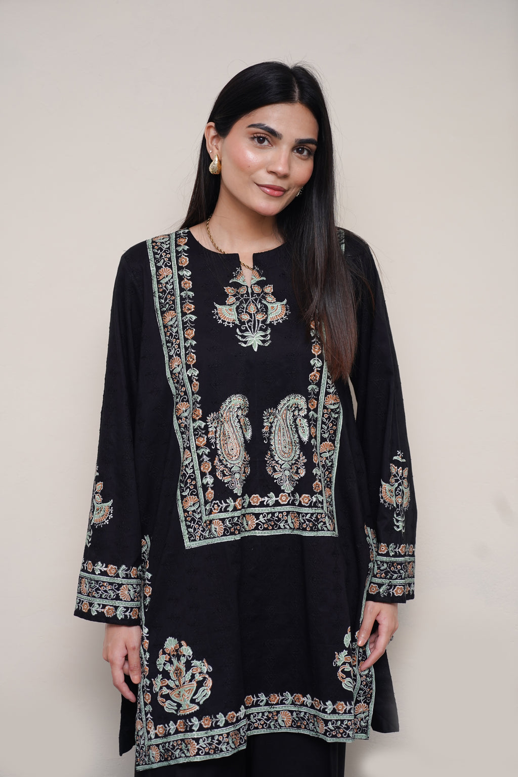 Midnight Chikankari