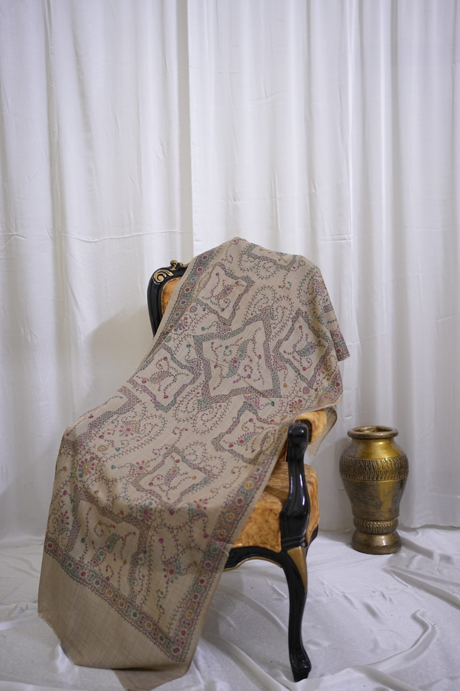 Taupe Shawl - Image 3